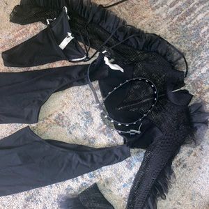 Kiki riki 2 piece set chaps n top